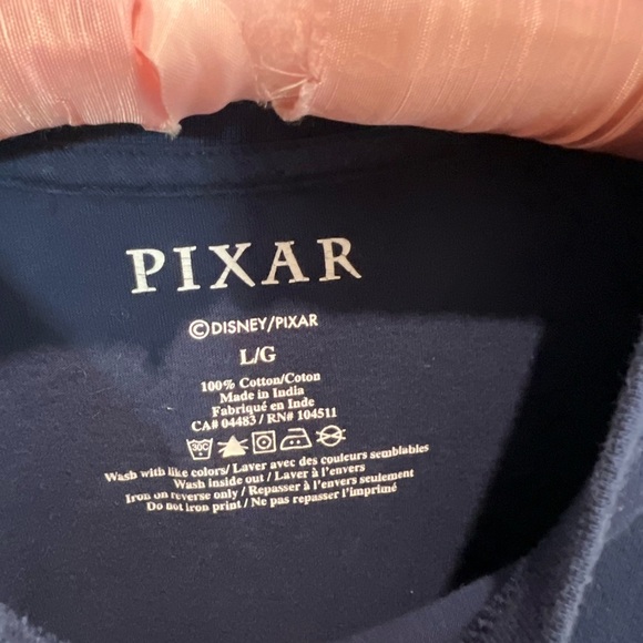 Pixar Christmas Mike Wazowski Monsters Inc. Novelty Funny T-Shirt Size Large - Picture 4 of 4